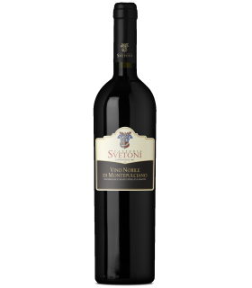 BOUTEILLE DE 75CL DE VIN ROUGE NOBILE DI MONTEPULCIANO DOCG 2018 DU DOMAINE SVETONI