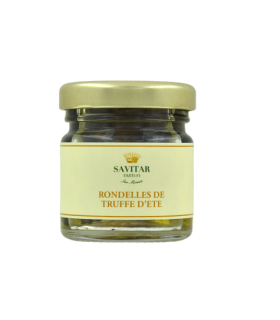 Savitar Tartufi - San Miniato -TN/AF/030 - Pot de 30 grammes de lamelles de truffes d’été à l’huile d'olive