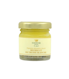 Savitar Tartufi - San Miniato - TB/BR/030 - Pot de 30 grammes de beurre à la truffe blanche