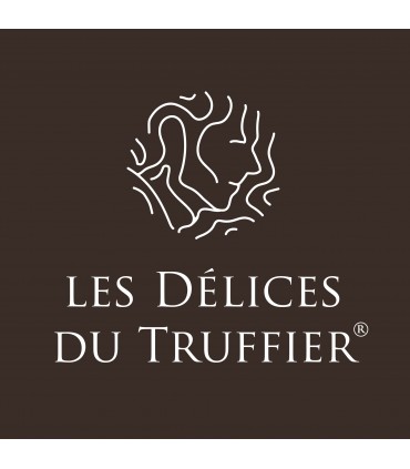 Les Délices du Truffier - Bouteille de 200 ml d’huile d’olive aromatisée au goût de truffe blanche