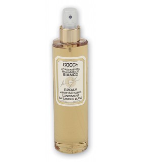 Spray de 250 ml de condiment balsamique blanc Gocce Italiane