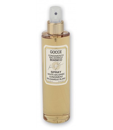 Spray de 250 ml de condiment balsamique blanc Gocce Italiane