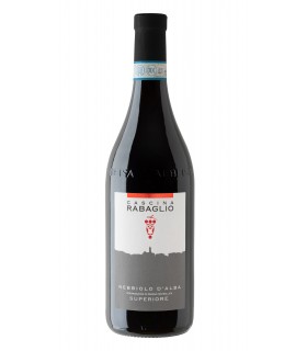 CARTON DE 6  BOUTEILLES DE 75CL DE VIN ROUGE NEBBIOLO D'ALBA SUPERIEUR 2018 D.O.C. DU DOMAINE RABAGLIO